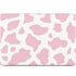 Pink Cow Print MacBook Skins